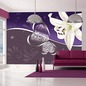 Arkiio Fototapet Lily In Shades Of Violet in shades of violet 350x245