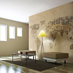 Arkiio Fototapet Explorers 'map of the World 300x231