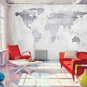 Arkiio Fototapet Concrete Map 300x210