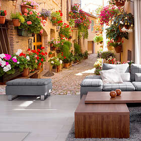 Arkiio Fototapet The Alley In Spello Italy in (Italy) 350x245