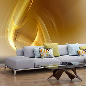 Arkiio Fototapet Gold Fractal Background fractal background 300x231
