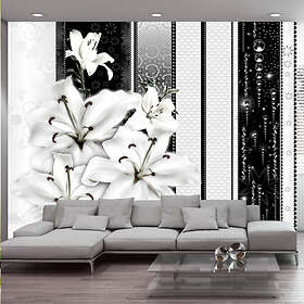 Arkiio Fototapet Crying Lilies In White lilies in white 400x280