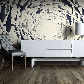 Arkiio Fototapet Fish Swirl swirl 300x210