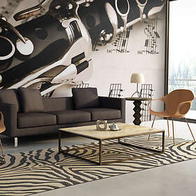 Arkiio Fototapet Clarinet And Music Notes and music notes 300x231