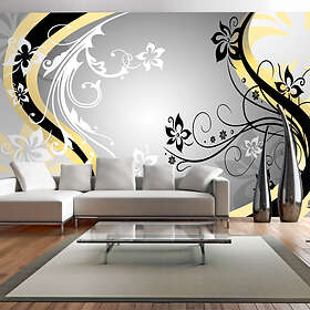 Arkiio Fototapet XXL Artflowers yellow 500x280 cm Art-flowers (yellow)