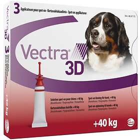 Vectra 3d för Hund >40kg Spot-on Lösning