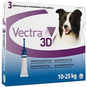 Vectra 3D för Hund 10-25kg Spot-On Lösning