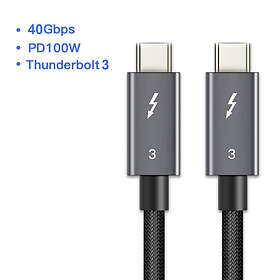 NÖRDIC 40Gbps USB C Thunderbolt 3 - Thunderbolt 3 2m