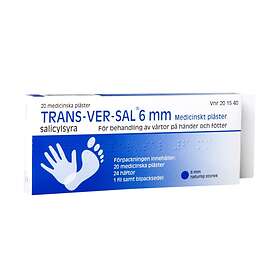 Trans-Ver-Sal 6mm Medicinskt Plåster 15% 20st