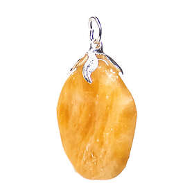 Orange Kalcit Hängsmycke
