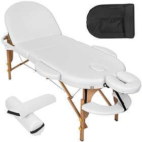 TecTake Massagebänk Oval 5cm