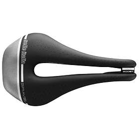 Selle Italia Novus Boost Gravel Tech Superflow Saddle (Black),(Grey) 135 mm