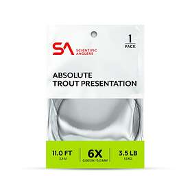 Scientific Anglers SA Absolute Trout Presentation Leader 11' 1X (0.25