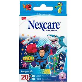 Nexcare Happy Kids Cool Plåster 20-pack
