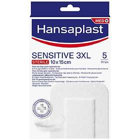 Hansaplast Sensitive 3XL 10x15cm 5-pack