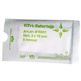 Vitri Suturtejp 3x7,5cm 5-pack