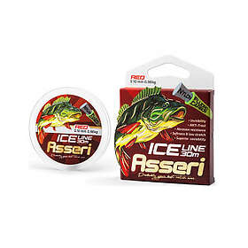 Asseri Isfiskelina Red 30m 0,16mm