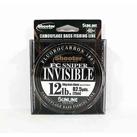 Sunline Shooter FC Sniper Invisible 75m Multi Color 6kg/12lb 0.31mm