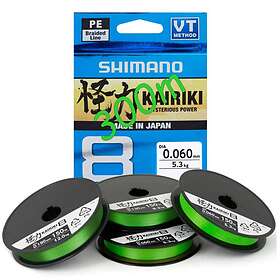 Shimano Kariki 8 Line Grön 0.230mm 300m