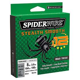 Spiderwire Stealth Smooth 12 Braid 150 M Durchsichtig 0,050 mm