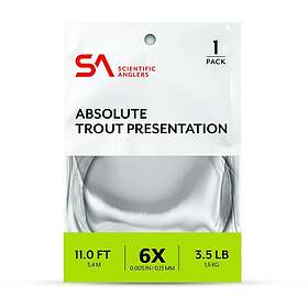 Scientific Anglers SA Absolute Trout Presentation Leader 14 0.18 mm 14