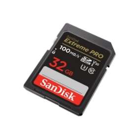 SanDisk Extreme Pro SDHC Class 10 UHS-I U3 V30 100/90Mo/s 32Go