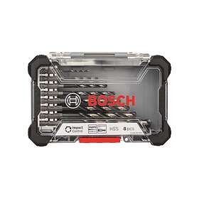 Bosch Impact Control HSS borrbitsats 8-delars Box