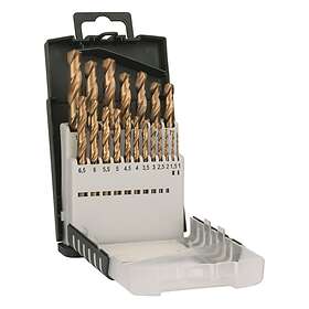 Bosch 19-delars HSS-TiN-metallborrsats DIN 338 1.0 1.5 2.0 2.5 3.0 3,