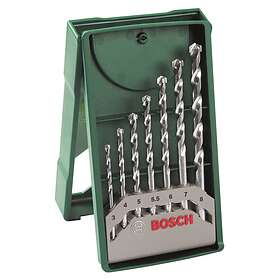 Bosch 7-delars Mini-X-Line stenborrsats