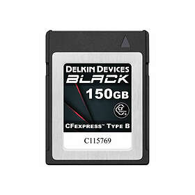 Delkin Black CFexpress 1725/1530MB/s 150GB