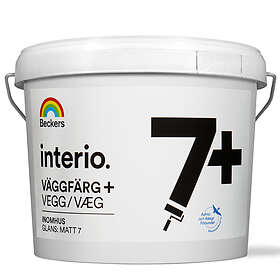 Beckers Väggfärg Interio Matt Plus Vit 3L