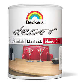 Beckers Klarlack Decor Blank 0,5L