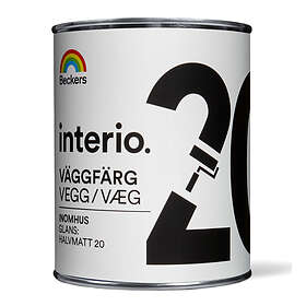 Beckers Väggfärg Interio Halvmatt Antikvit 502 1L