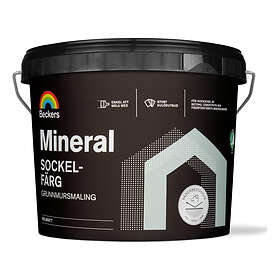 Beckers Täckfärg Mineral Sockelfärg Grafit 3L