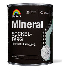 Beckers Täckfärg Mineral Sockelfärg Naturgrå 1L