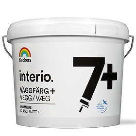 Beckers Väggfärg Interio Matt Plus Antikvit 3L
