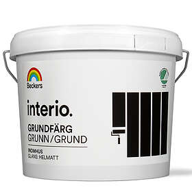 Beckers Grundfärg Interio Vit 3L