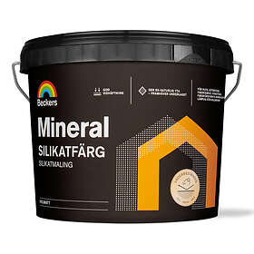 Beckers Täckfärg Mineral Silikatfärg Vit 2,7L