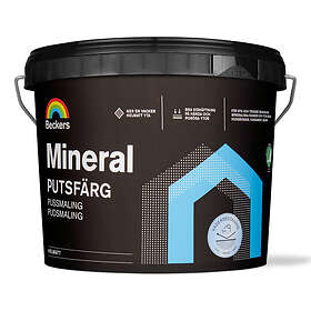 Beckers Putsfärg Mineral Putsfärg Utevit 10L