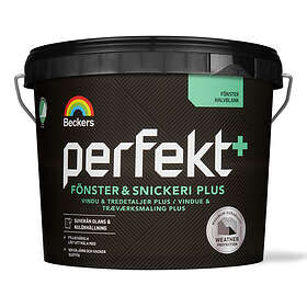 Beckers Snickerifärg Fönster & Snickeri Plus Utevit 3L