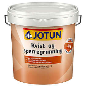 Jotun Kvist- & Spärrgrund Vit 2,7L