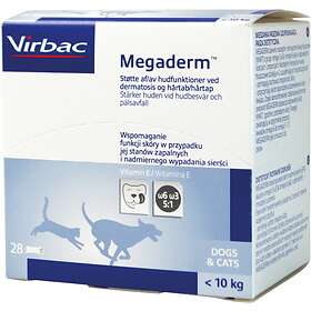 Virbac Megaderm för hund och katt under 10kg 4ml 28st