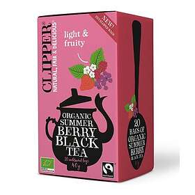 Clipper Organic Summer Berry Black Tea 20st