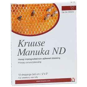 Kruuse Manuka Nd Icke Vidhäftande Steril 5x5cm 10st