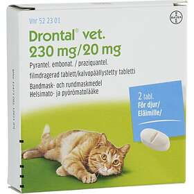 Vetoquinol Drontal Vet. Filmdragerad Tablett 230mg/20mg 2st