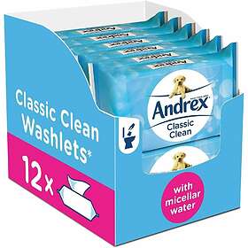 Andrex Classic Clean Washlets 40st