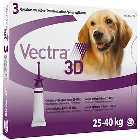 Vectra 3d för Hund 25-40kg Spot-on Lösning