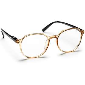 HAGA Lix Nora Transparent/Havana (+1.0)