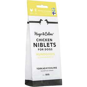 Hugo & Celine Chicken Niblets Hundgodis 80g