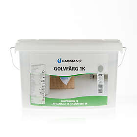 Hagmans Golvfärg 1K Vit 10L